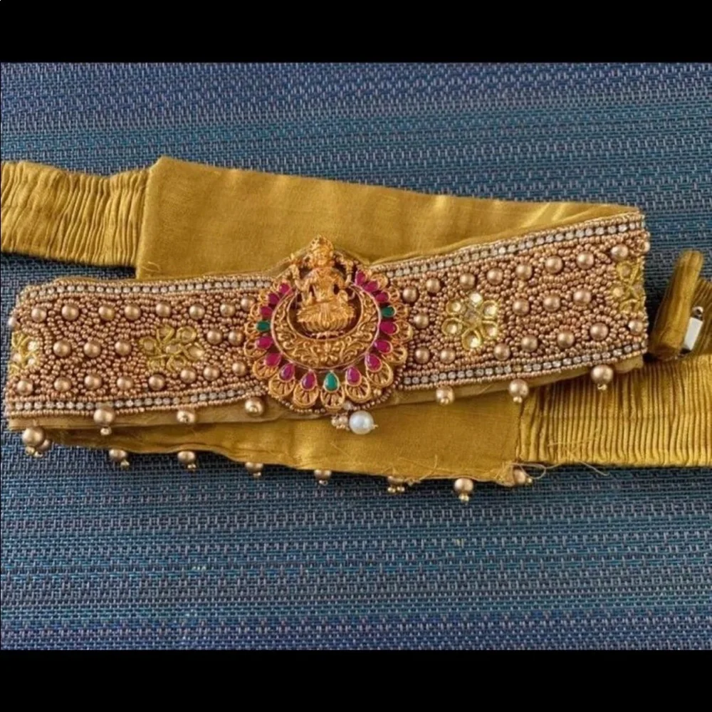 Womens Indian cloth hip belt